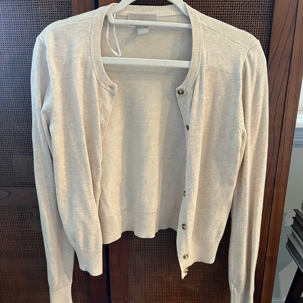 H&M Light Beige Women's Cardigan
